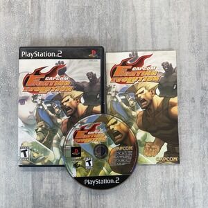 CAPCOM Fighting Evolution PS2 CIB - Tested & Working Complete w/ Manual